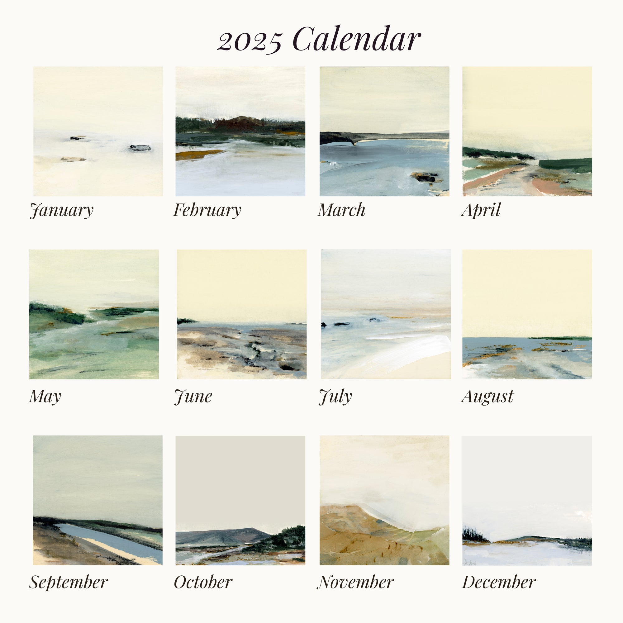 2025 Calendar Refill Pack